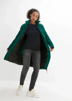 bonprix Jacken & Mäntel|Nachhaltigere Materialien^Daunenmantel mit recycelter Daune und isolierender Wärmetechnologie brillantgrün