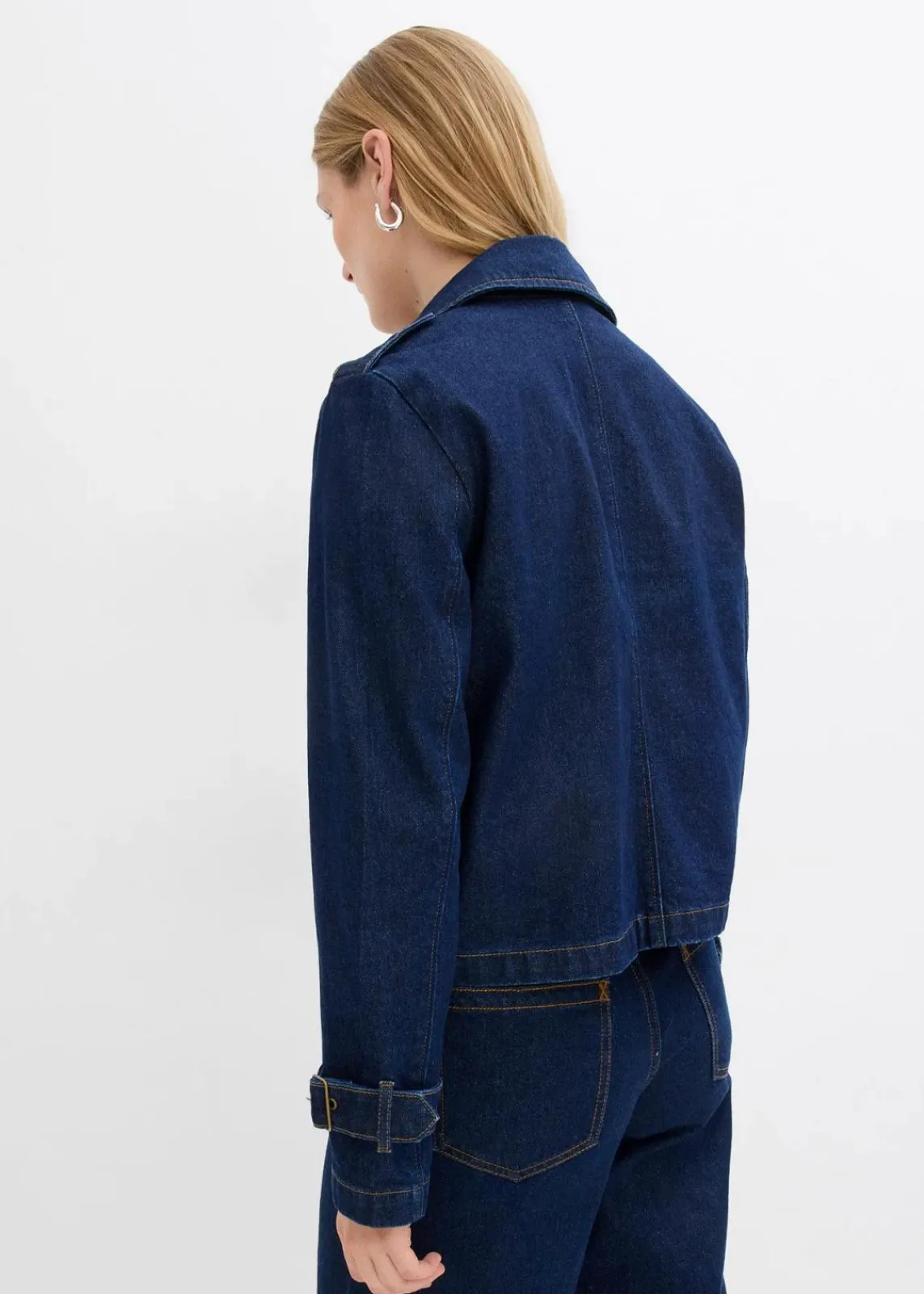 bonprix Jacken & Mäntel^Denim Trenchjacke nachtblau denim