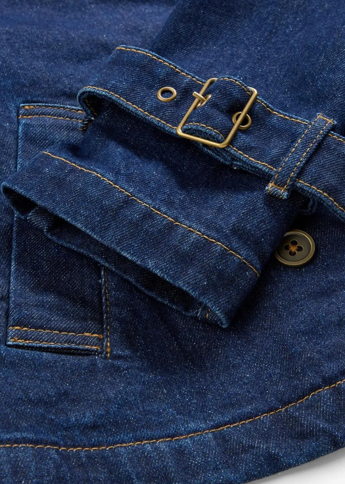 bonprix Jacken & Mäntel^Denim Trenchjacke nachtblau denim