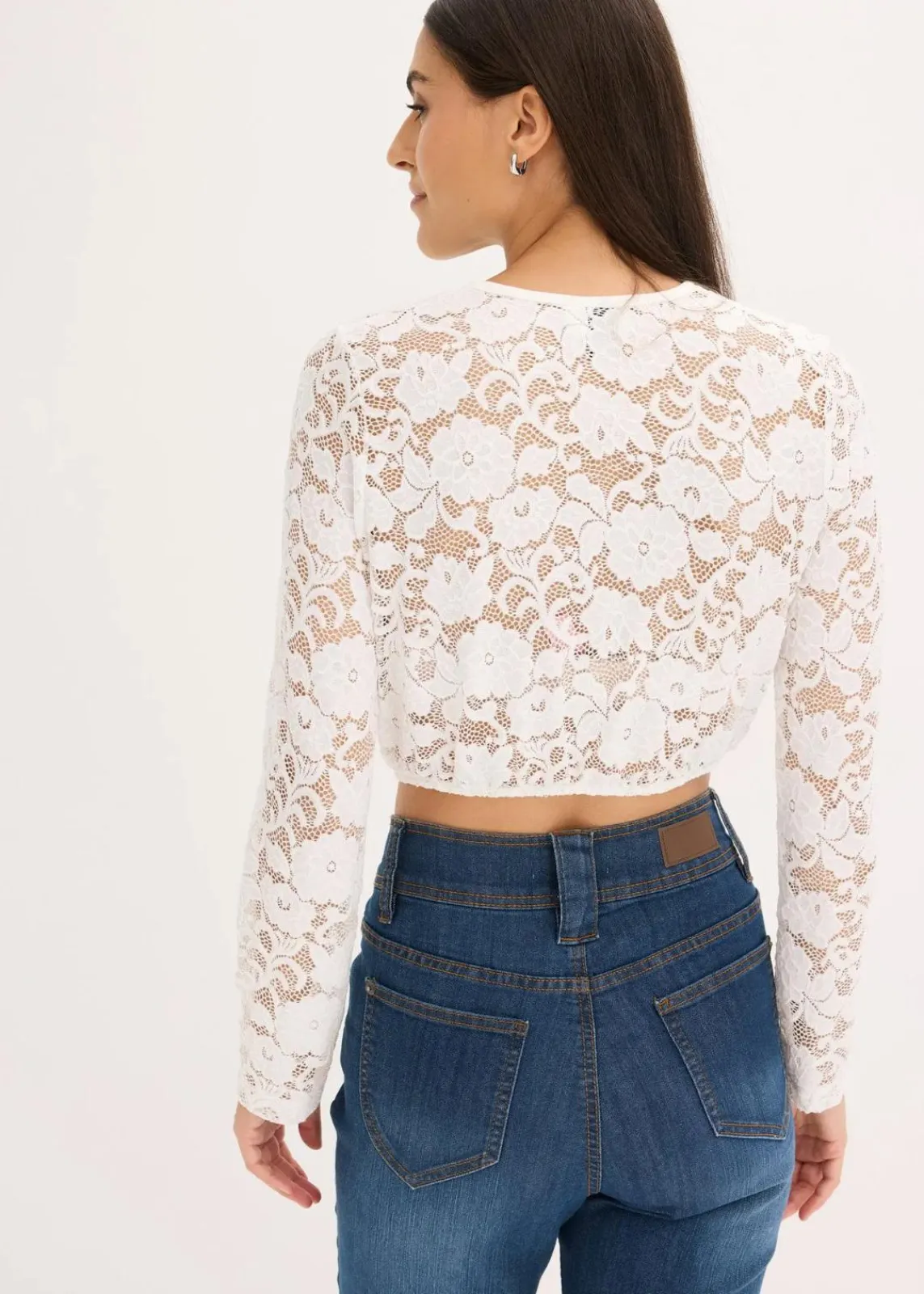 bonprix Blusen & Tuniken^Dirndlbluse weiß
