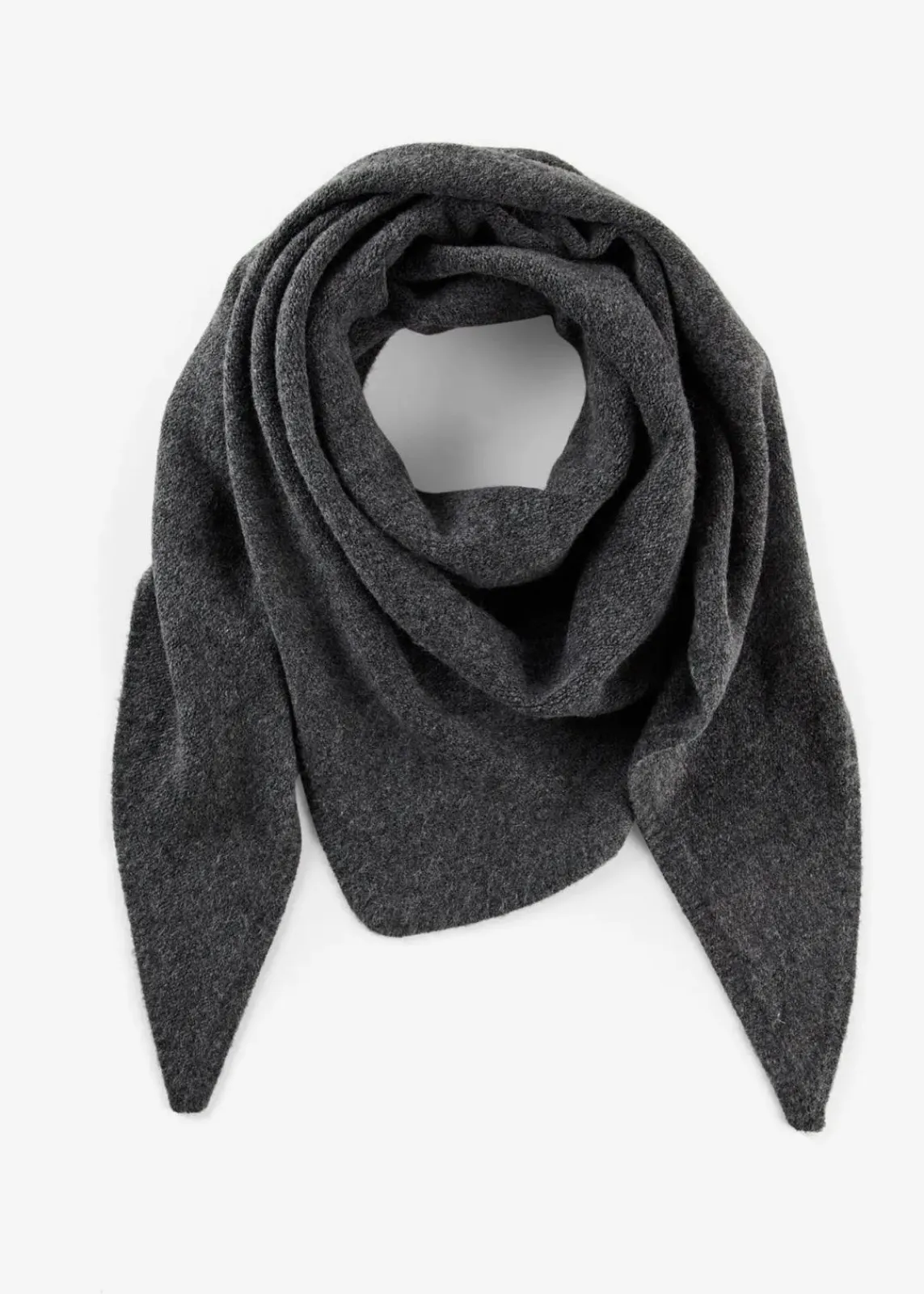 bonprix Schuhe & Accessoires In Spezialgrößen·Tücher & Ponchos|Schals & Tücher^Dreieckstuch grau