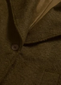 bonprix Bekleidung·Hosen|Jacken & Mäntel^Einreihiger Oversize-Mantel erdoliv