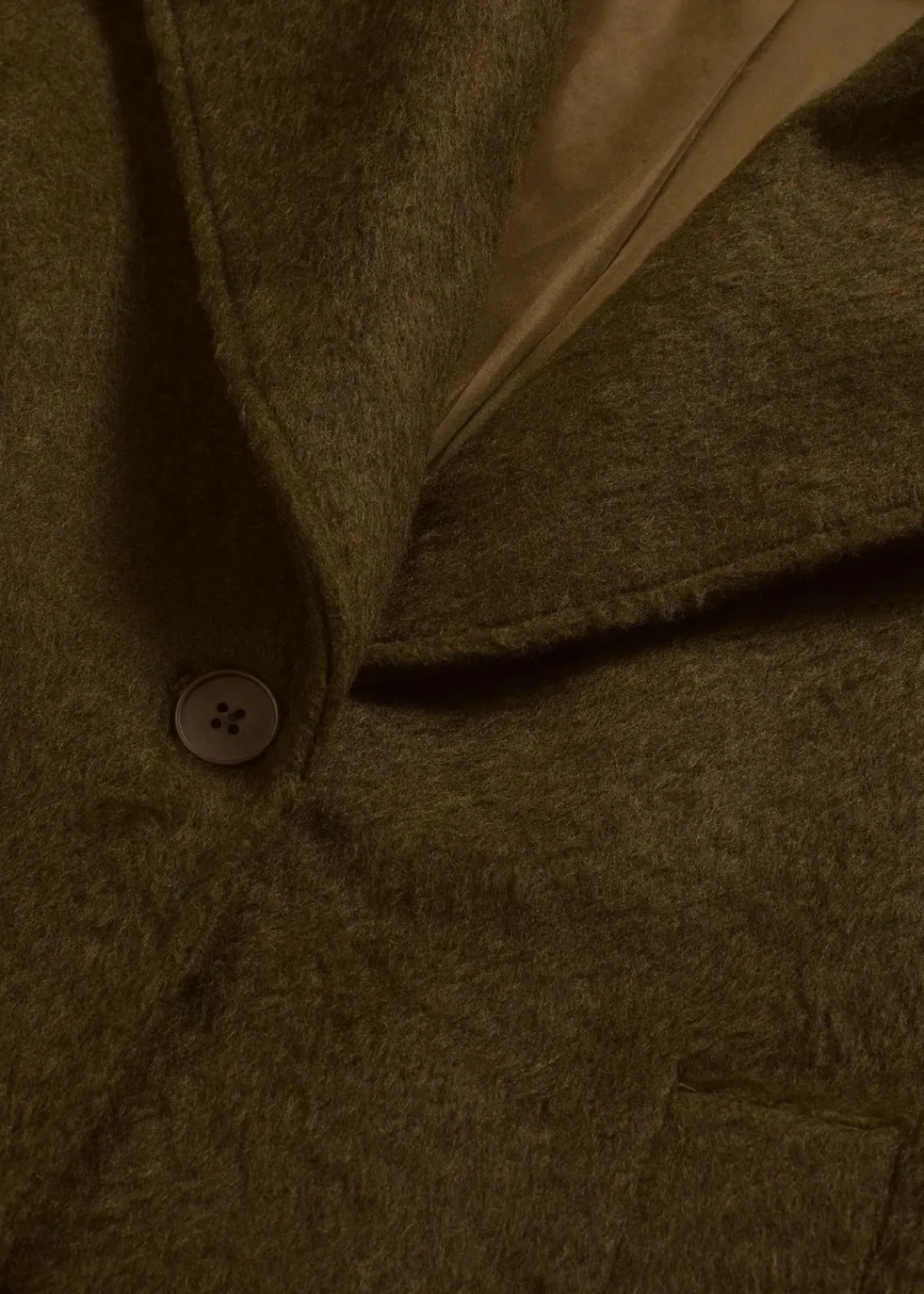 bonprix Bekleidung·Hosen|Jacken & Mäntel^Einreihiger Oversize-Mantel erdoliv