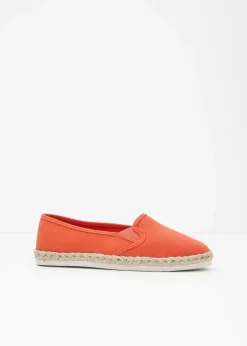 bonprix Schuhe & Accessoires In Spezialgrößen·Schuhe In Übergröße|Schuhe & Accessoires In Spezialgrößen·Elastischer Schaft^Espadrilles in Bast-Optik mango