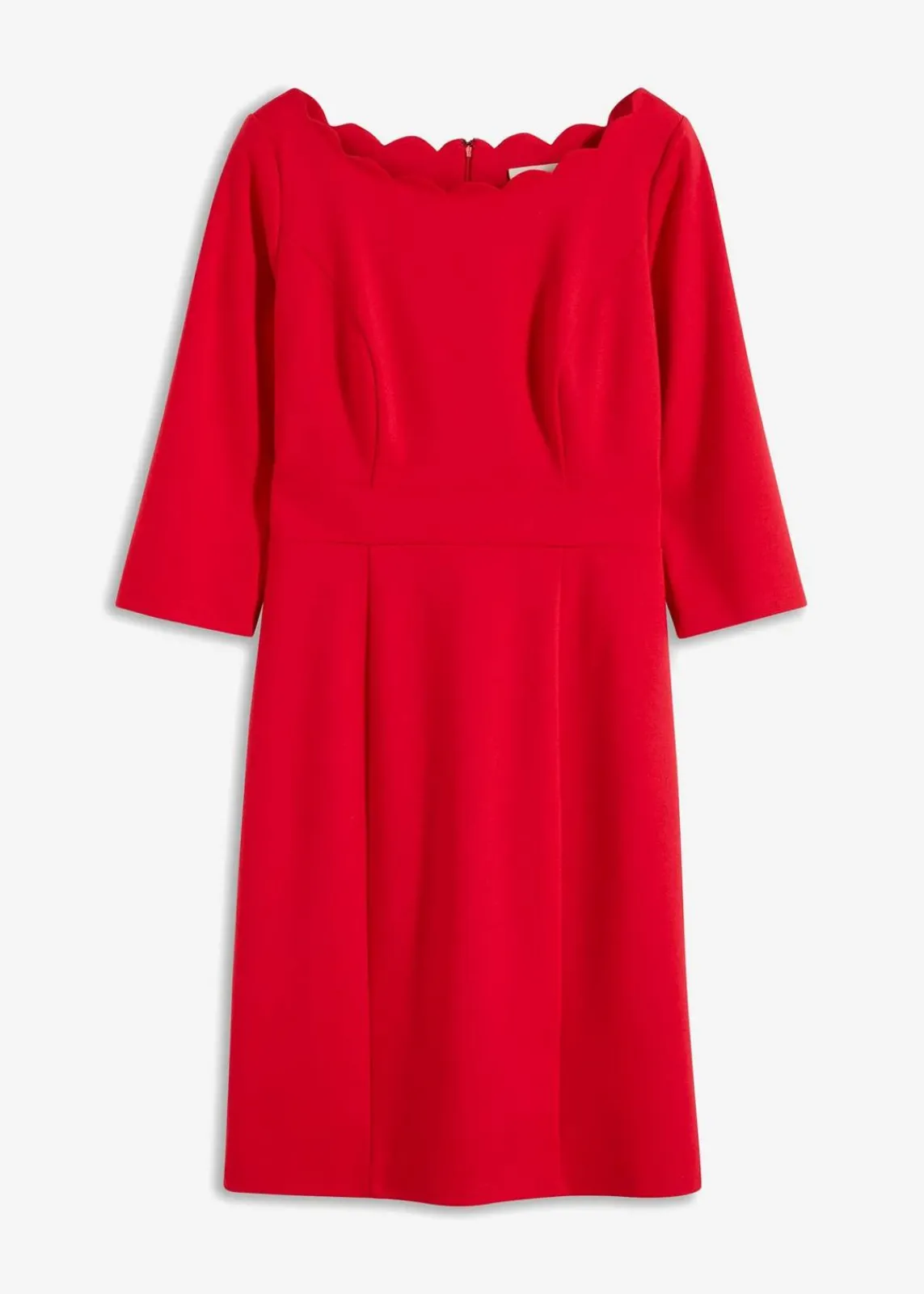 bonprix Kleider|Bekleidung·Pullover & Strickjacken^Etuikleid aus Punto di Roma rot