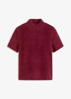 bonprix Bekleidung·Umstandsmode|Bekleidung·Jeans^Federgarn Pullover ahornrot