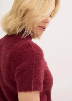bonprix Bekleidung·Umstandsmode|Bekleidung·Jeans^Federgarn Pullover ahornrot