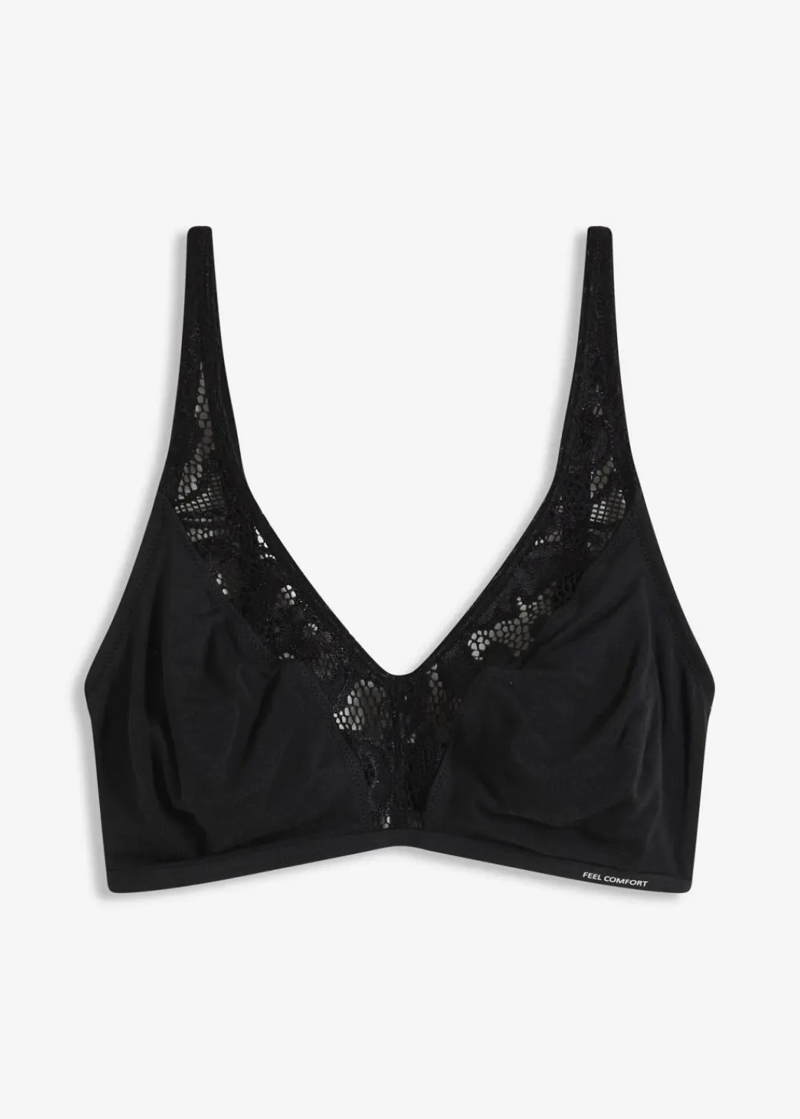 bonprix Wäsche·Basics|Wäsche·Bhs^Feel Comfort Bralette aus softem Modal schwarz