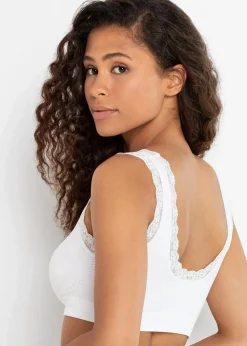 bonprix Bhs|Basics^Feel Comfort Seamless Bustier (2er Pack) 2x weiß