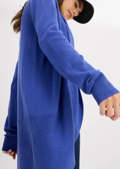 bonprix Bekleidung·Umstandsmode|Strickmode^Feinstrickjacke edelsteinblau