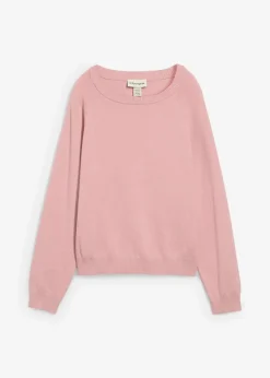 bonprix Pullover & Strickjacken|Basics^Feinstrickpullover aschrosa