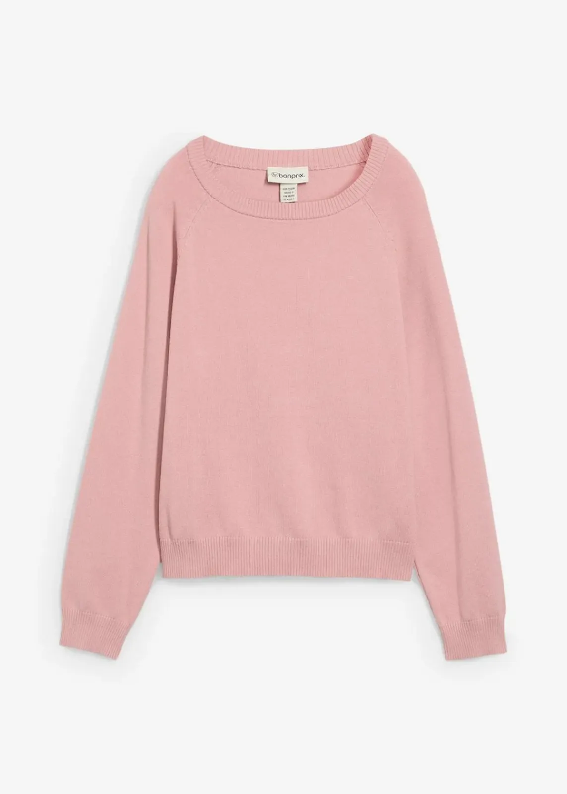 bonprix Pullover & Strickjacken|Basics^Feinstrickpullover aschrosa