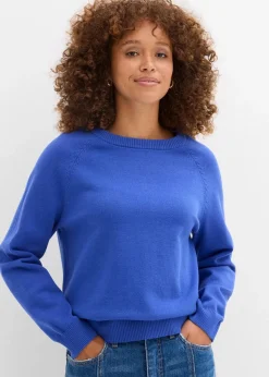 bonprix Bekleidung·Umstandsmode|Bekleidung·Röcke^Feinstrickpullover edelsteinblau