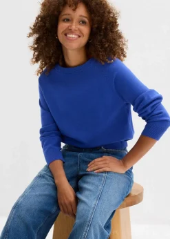 bonprix Bekleidung·Umstandsmode|Bekleidung·Röcke^Feinstrickpullover edelsteinblau