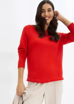 bonprix Bekleidung·Umstandsmode|Bekleidung·Röcke^Feinstrickpullover erdbeere