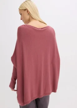 bonprix Bekleidung·Umstandsmode|Bekleidung·Jeans^Feinstrickpullover aus feinem Viskose-Mix softbeere
