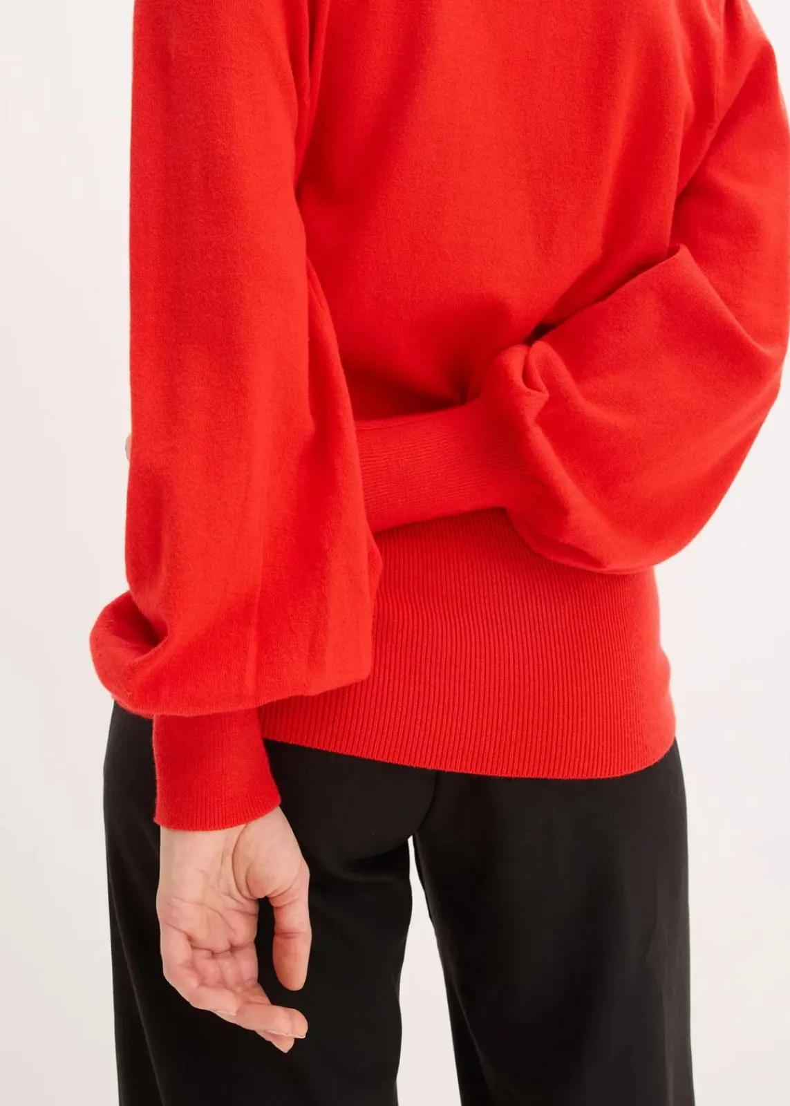 bonprix Bekleidung·Umstandsmode|Bekleidung·Jeans^Feinstrickpullover aus softem Viskose-Mix rot