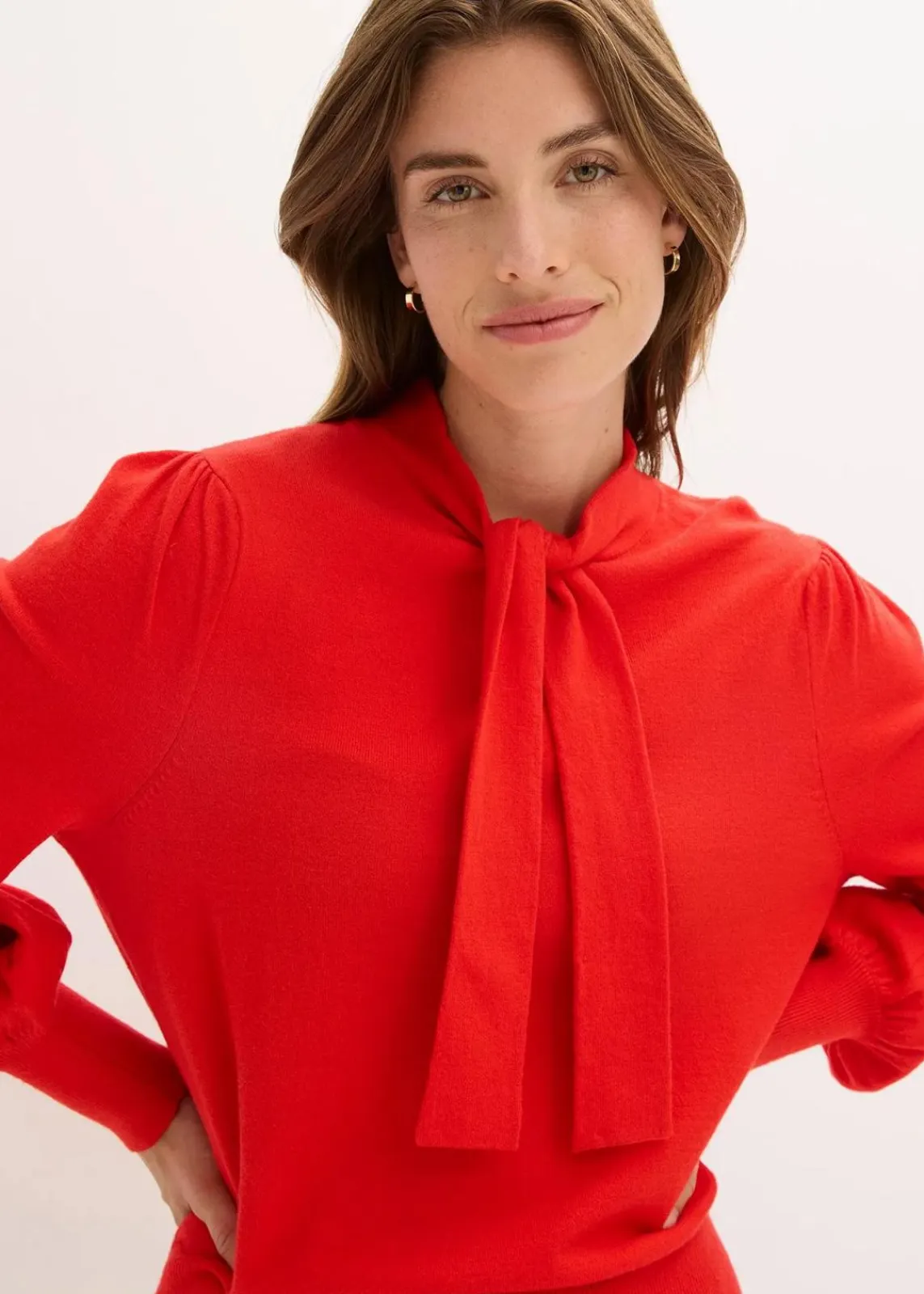bonprix Bekleidung·Umstandsmode|Bekleidung·Jeans^Feinstrickpullover aus softem Viskose-Mix rot