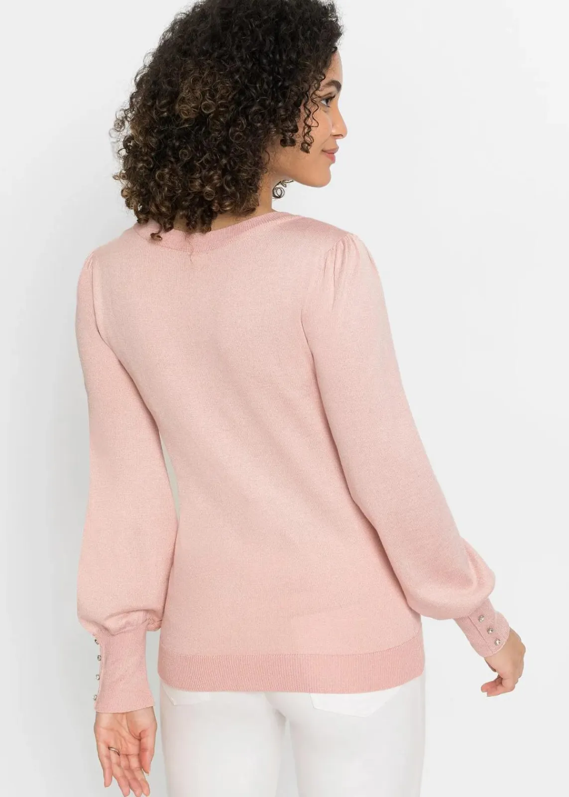 bonprix Bekleidung·Umstandsmode|Pullover & Strickjacken^Feinstrickpullover aus Viskose-Mix vintagerosa