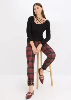 bonprix Bekleidung·Umstandsmode|Bekleidung·Jeans^Feinstrickpullover mit tiefem Ausschnitt schwarz
