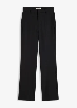 bonprix Bekleidung·Kleider|Hosen^Feminine Hose mit Bügelfalte schwarz
