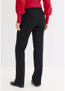 bonprix Bekleidung·Kleider|Hosen^Feminine Hose mit Bügelfalte schwarz