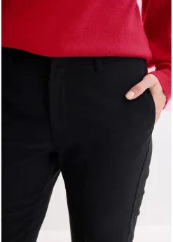 bonprix Bekleidung·Kleider|Hosen^Feminine Hose mit Bügelfalte schwarz
