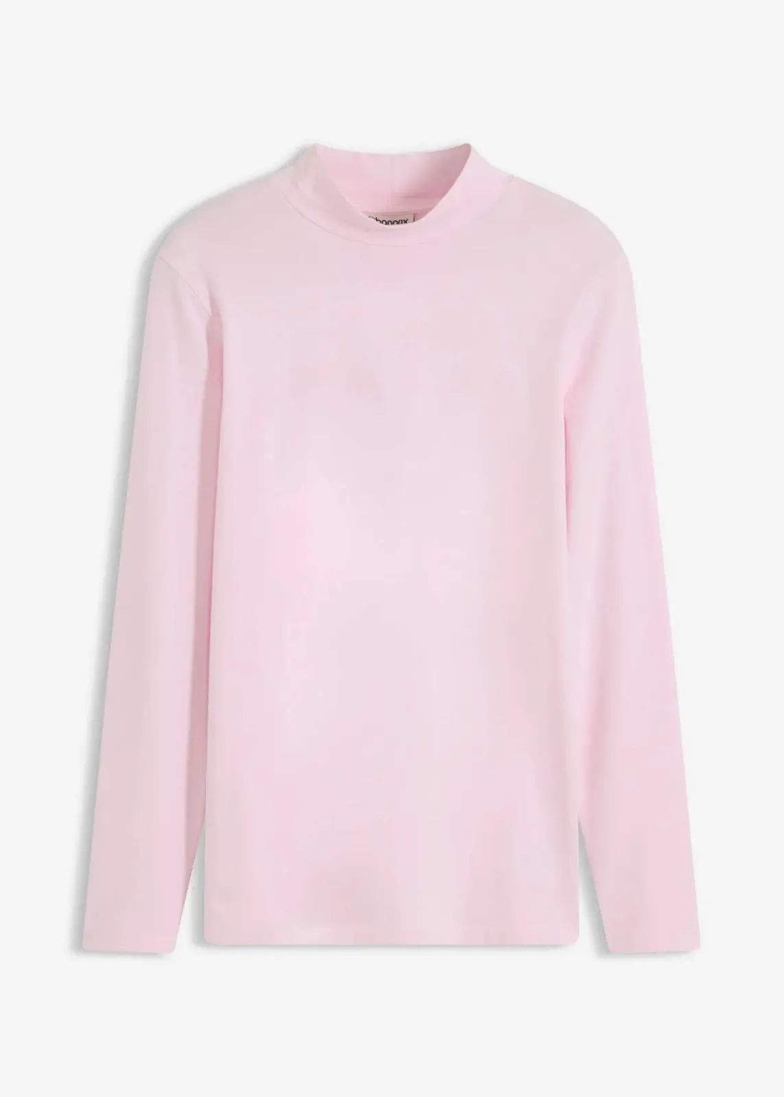 bonprix Shirts & Tops|Basics^Figurbetontes Langarmshirt kristallrosa