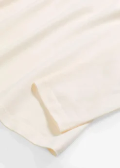 bonprix Bekleidung·Röcke|Nachhaltigere Materialien^Figurbetontes Langarmshirt perlweiß