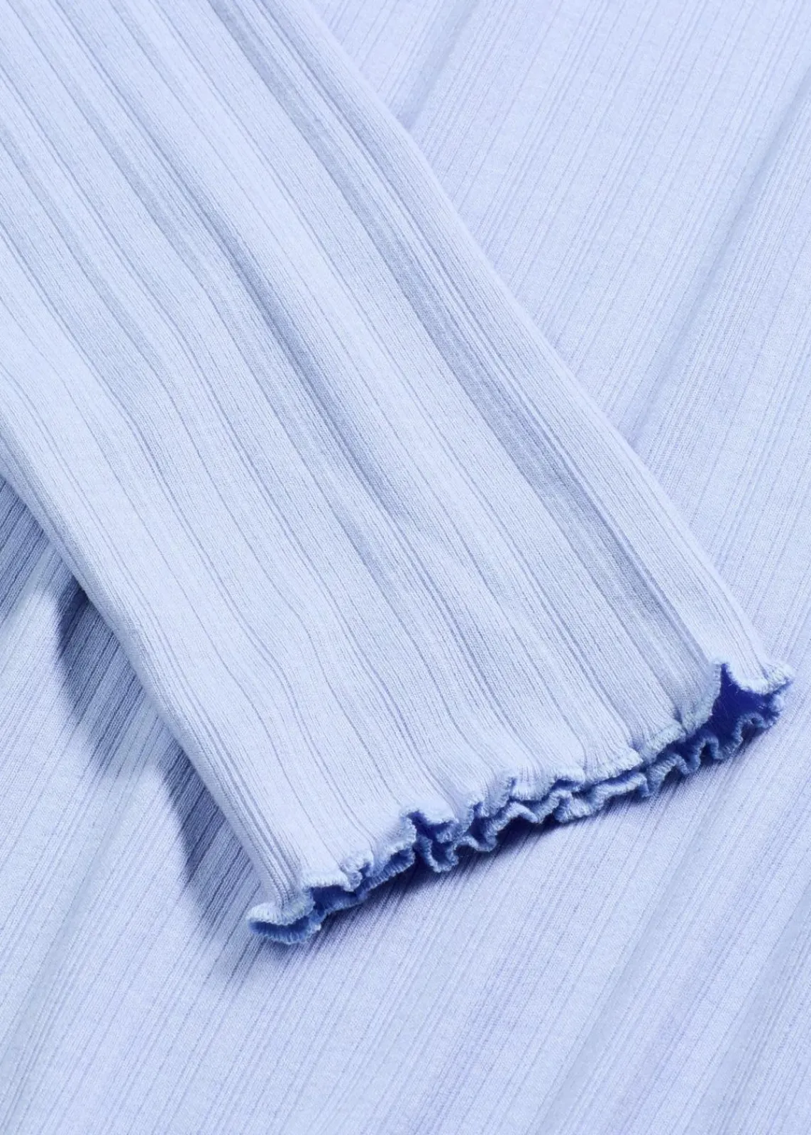 bonprix Shirts & Tops^Figurbetontes Rippshirt perlblau
