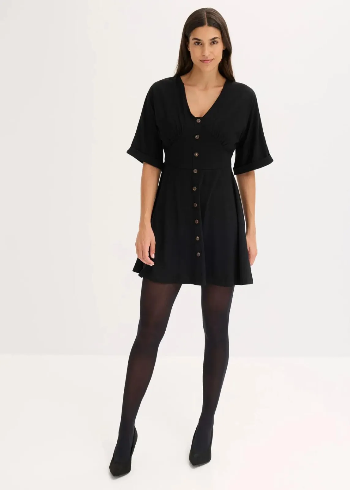 bonprix Socken & Strumpfhosen^Formende Strumpfhose 50den mit Komfortbündchen schwarz