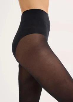 bonprix Socken & Strumpfhosen^Formende Strumpfhose 50den mit Komfortbündchen schwarz