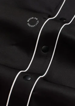 bonprix Bekleidung·Sweat|Bekleidung·Kleider^Funktions-Jogginghose mit Knöpfen, schnelltrocknend schwarz