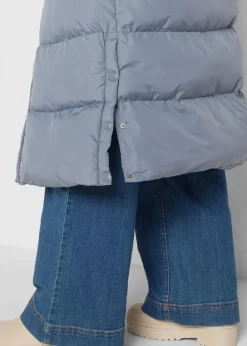 bonprix Jacken & Mäntel|Nachhaltigere Materialien^Funktions-Steppmantel mit isolierender Wärmetechnologie rauchblau