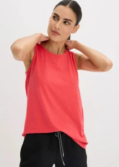 bonprix Bekleidung·Sweat|Sportbekleidung^Funktionstop (2er Pack), schnelltrocknend schwarz + paradiespink