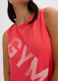 bonprix Bekleidung·Sweat|Sportbekleidung^Funktions-Top, schnelltrocknend paradiespink bedruckt