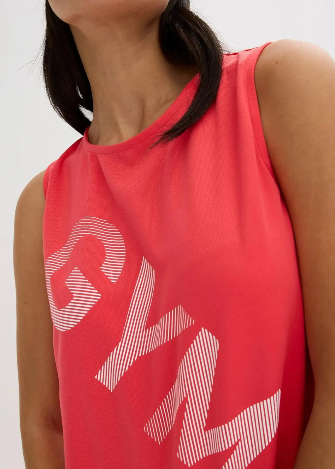 bonprix Bekleidung·Sweat|Sportbekleidung^Funktions-Top, schnelltrocknend paradiespink bedruckt
