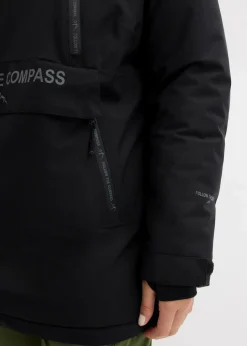 bonprix Bekleidung·Jumpsuits|Bekleidung·Sweat^Gefütterter Windbreaker schwarz