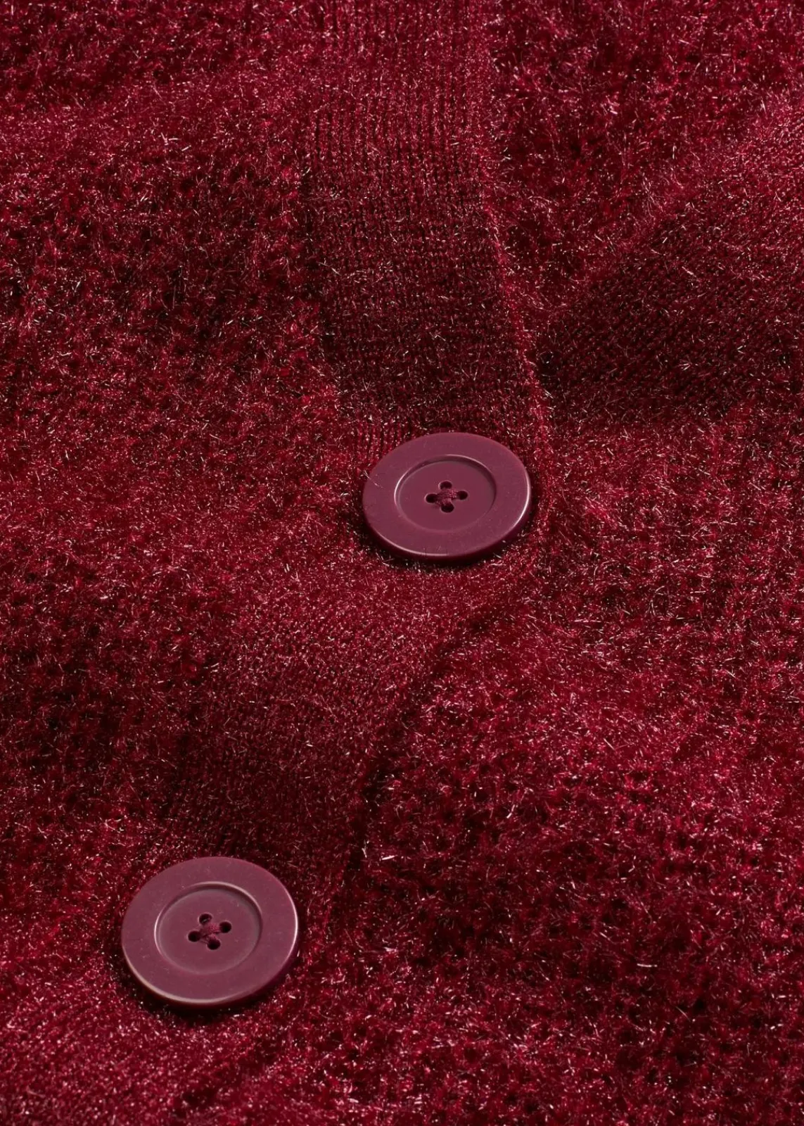 bonprix Bekleidung·Umstandsmode|Pullover & Strickjacken^Gerippte Grobstrickjacke rubinrot