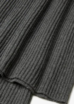 bonprix Bekleidung·Kleider|Hosen^Gerippte Palazzo-Hose anthrazit meliert
