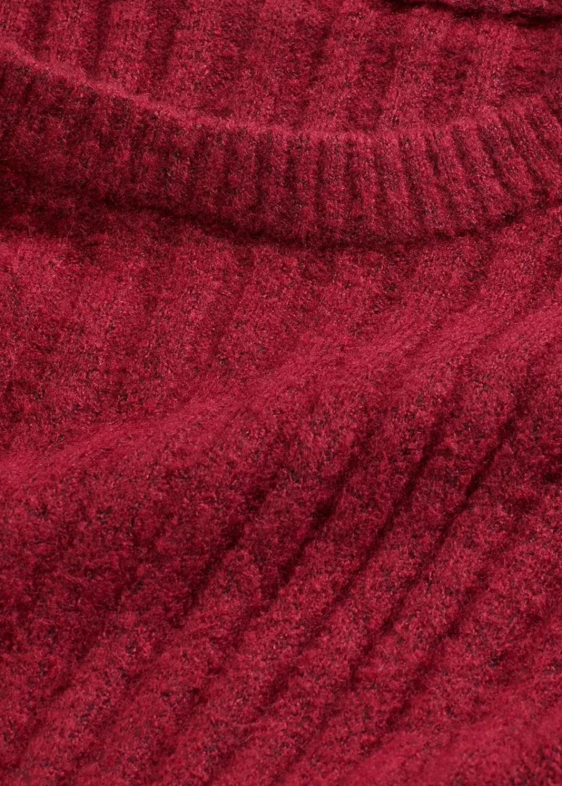 bonprix Bekleidung·Umstandsmode|Bekleidung·Jeans^Gerippter Oversize-Pullover rubinrot