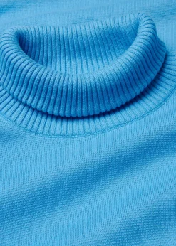 bonprix Bekleidung·Umstandsmode|Bekleidung·Jeans^Gerippter Pullover aus reiner Baumwolle brilliantblau