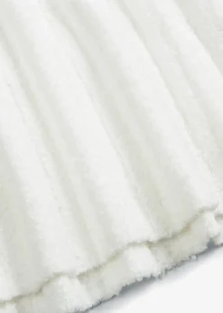 bonprix Bekleidung·Umstandsmode|Bekleidung·Pullover & Strickjacken^Geripptes Strickkleid cremeweiß