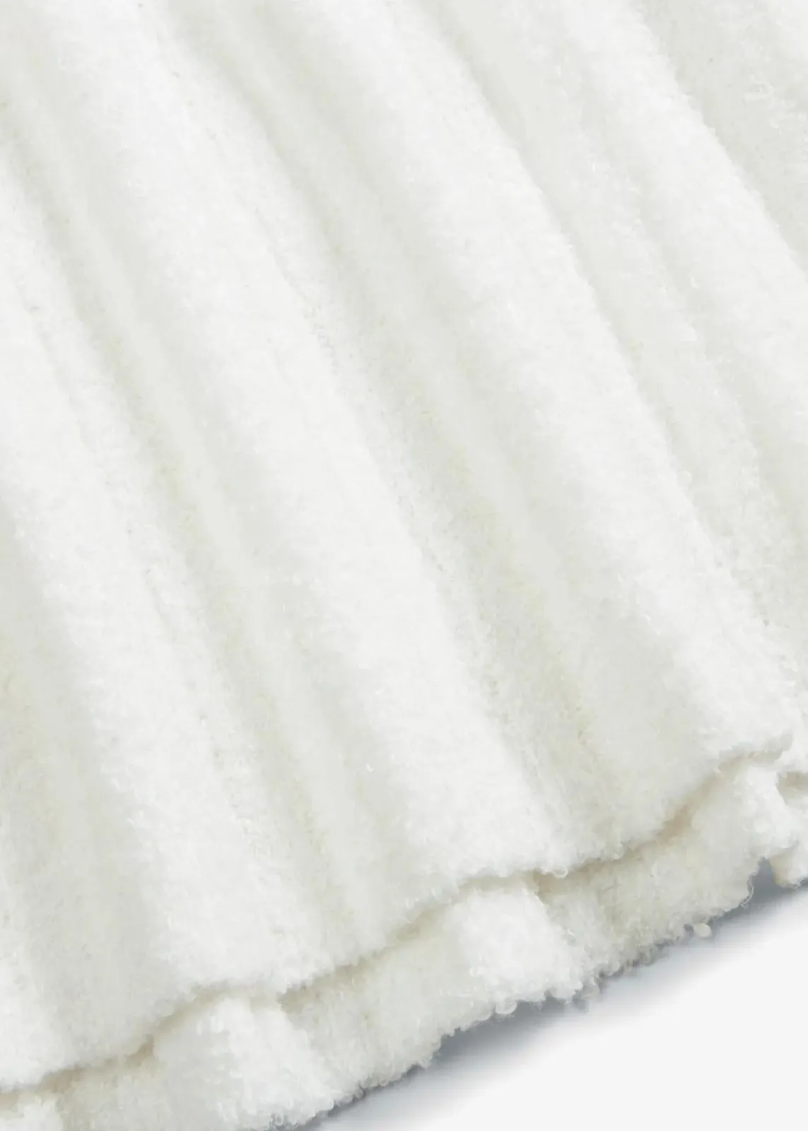 bonprix Bekleidung·Umstandsmode|Bekleidung·Pullover & Strickjacken^Geripptes Strickkleid cremeweiß
