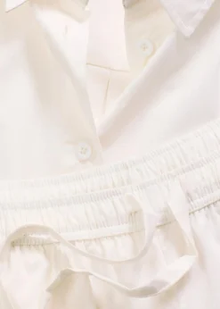 bonprix Wäsche·Basics|Wäsche·Nachtwäsche^Gewebter Shorty aus reiner Baumwolle weiß