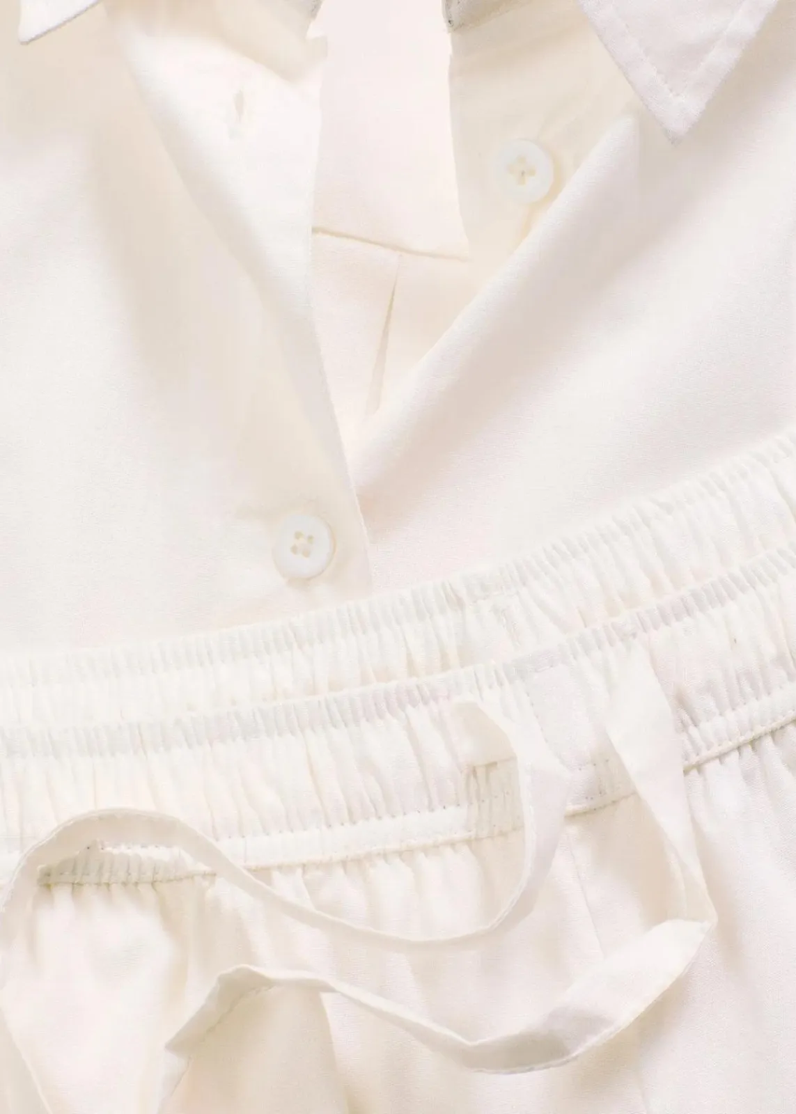 bonprix Wäsche·Basics|Wäsche·Nachtwäsche^Gewebter Shorty aus reiner Baumwolle weiß