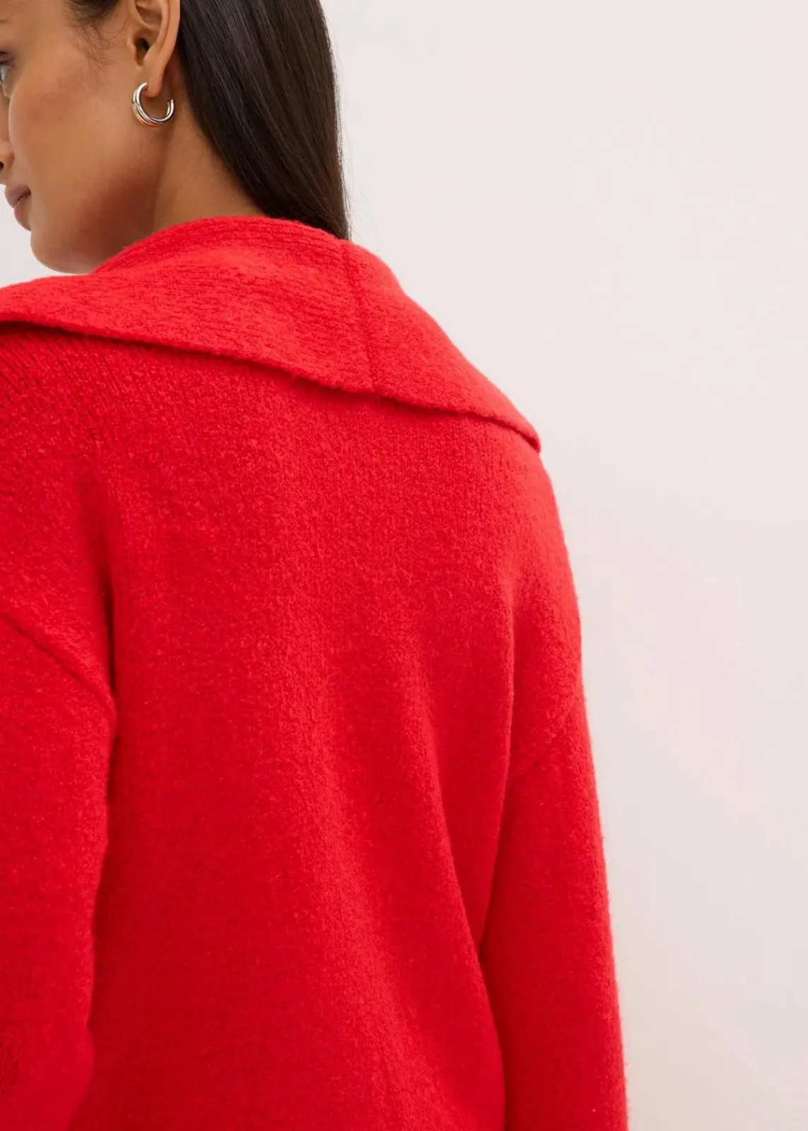 bonprix Bekleidung·Umstandsmode|Pullover & Strickjacken^Grobstrickjacke lavarot
