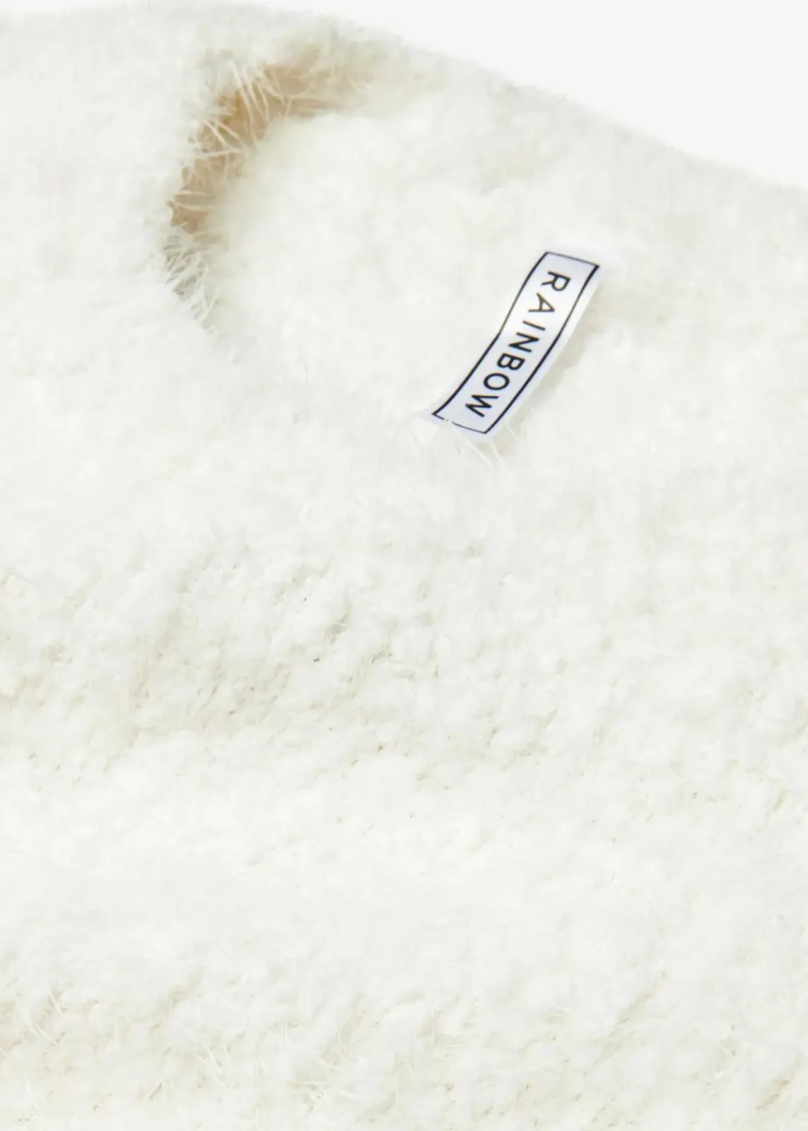 bonprix Pullover & Strickjacken|Bekleidung·Jeans^Grobstrick-Pullover weiß