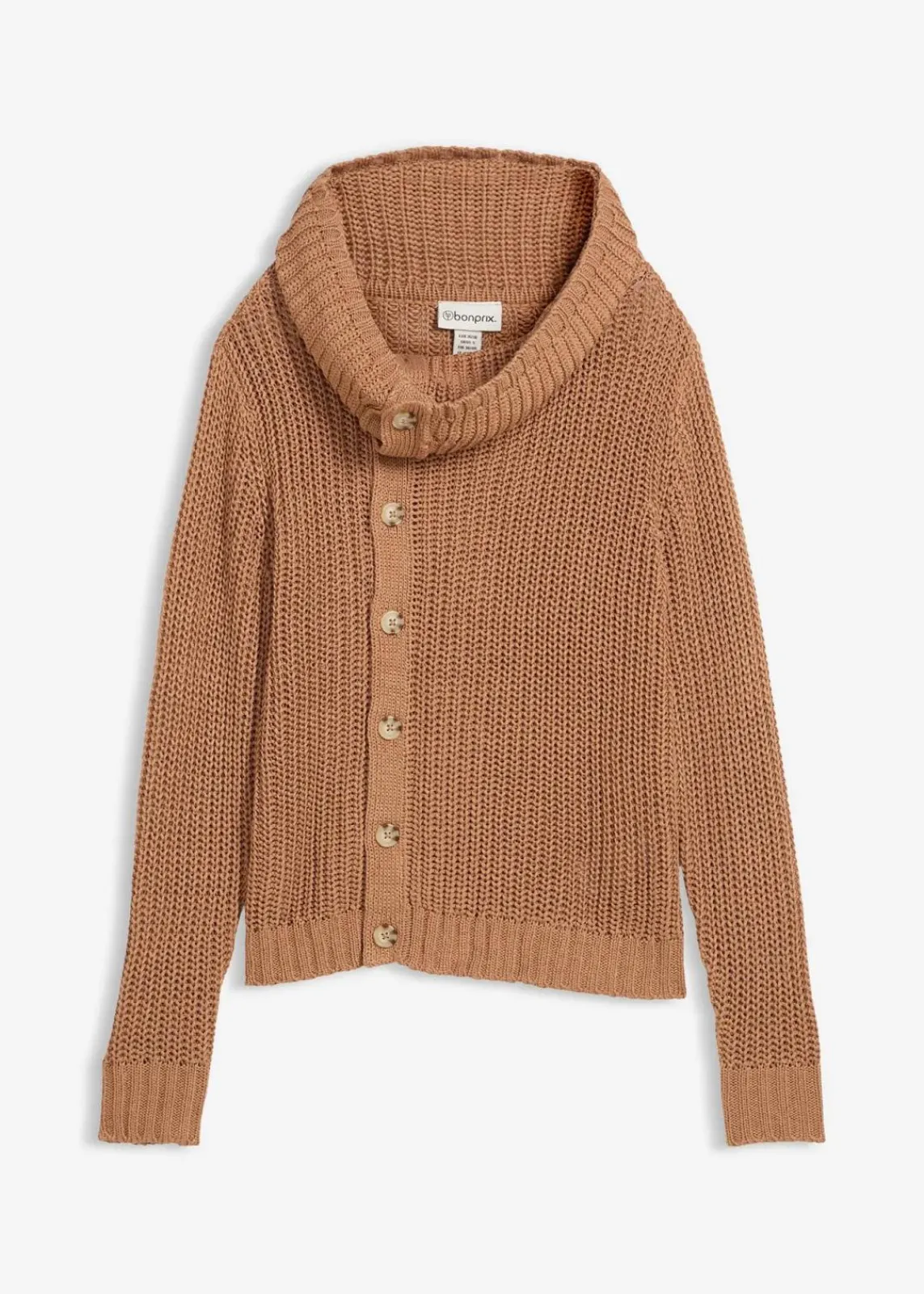 bonprix Bekleidung·Umstandsmode|Bekleidung·Jeans^Grobstrick-Pullover schokosorbet