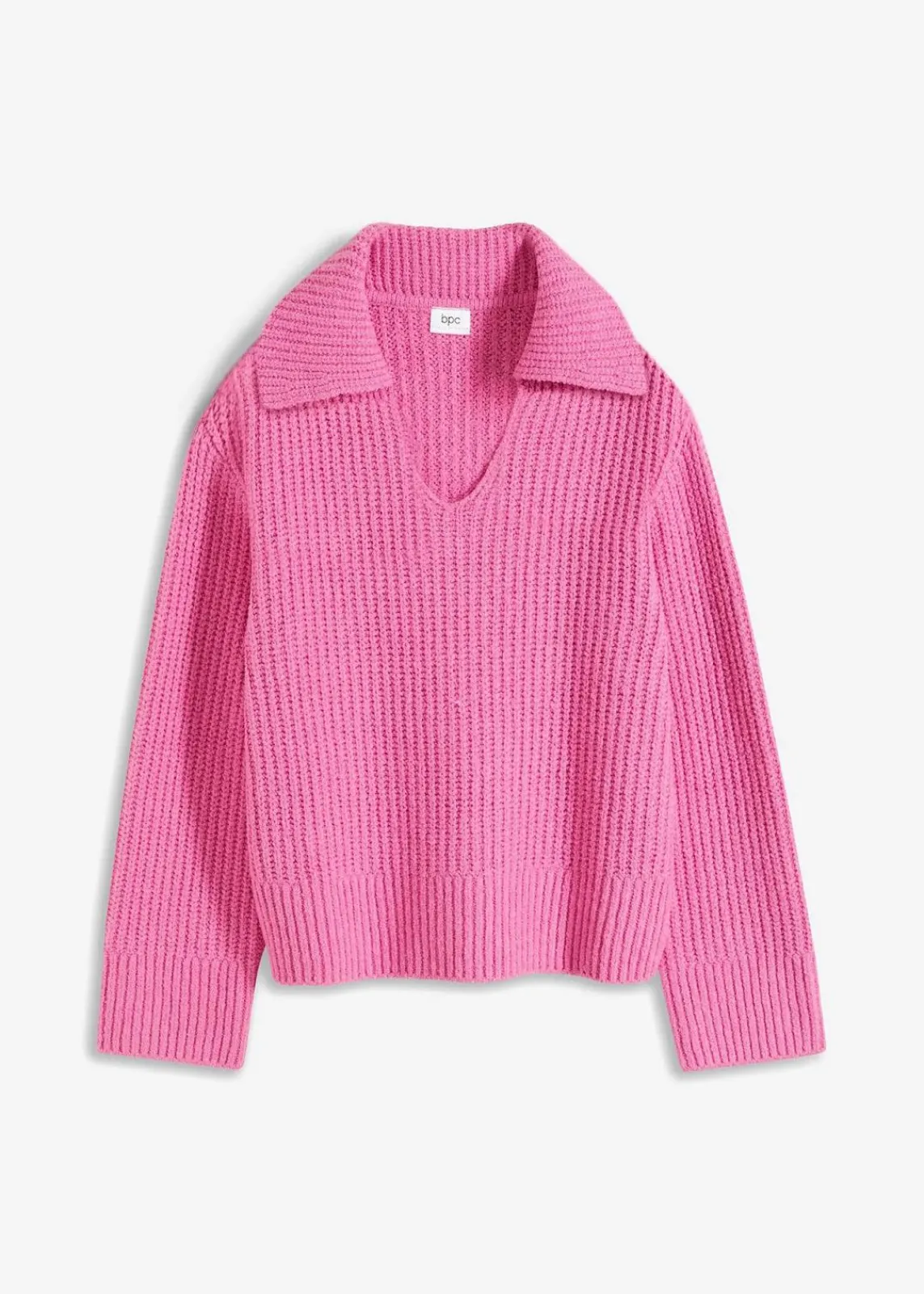 bonprix Bekleidung·Umstandsmode|Bekleidung·Jeans^Grobstrick-Pullover rosapink